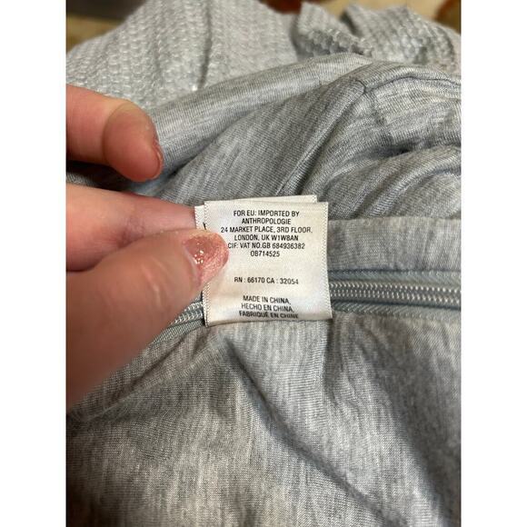 Anthropologie Ett:Twa Claudette Silver Sequined Spaghetti Strap Jumpsuit - 10 - Picture 8 of 10